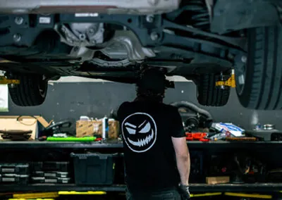Custom automotive fabrication workspace in Toowoomba QLD